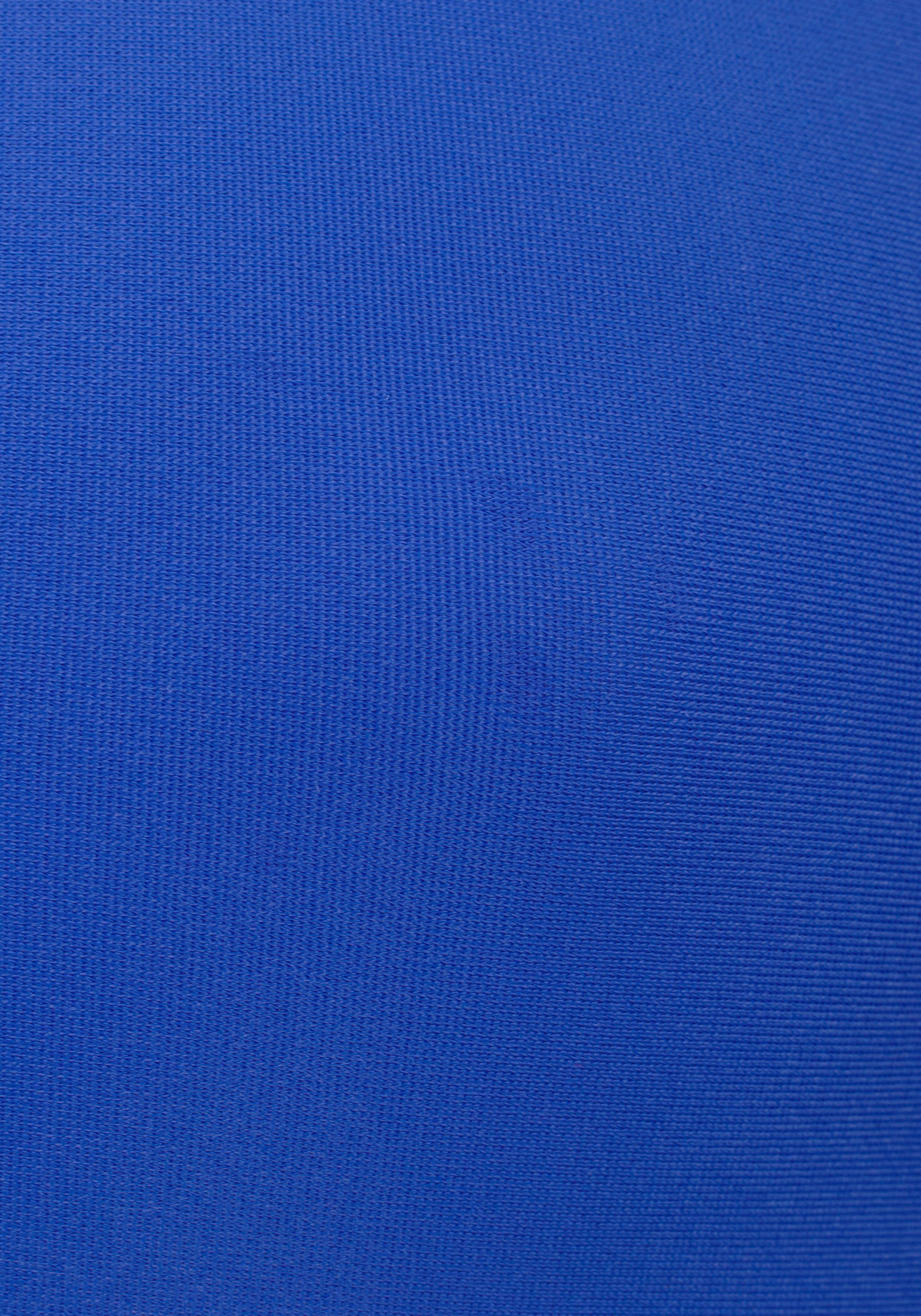 Bustier-Bikini BENCH., Mädchen, Gr. 122/128, N-Gr, blau (blau, pink), Polyamid, Bikini-Sets Bustier-Bikini, mit Kontrastdetails blau, pink 122/128, N-Gr