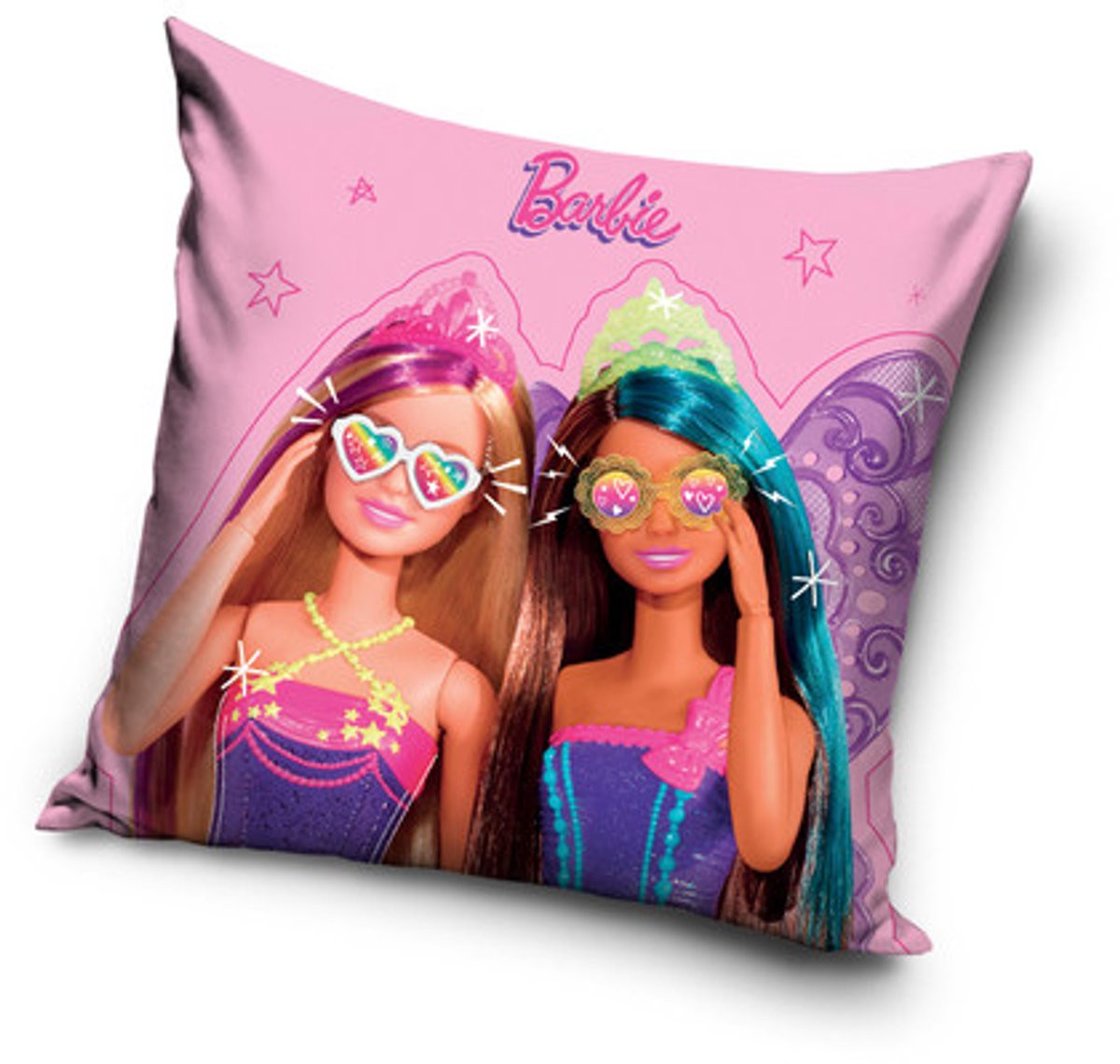 Sierkussen Barbie inclusief vulling 40 x 40 cm