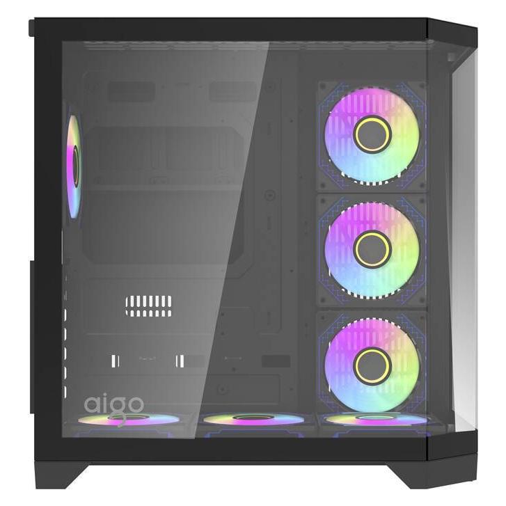 Darkflash Tech FT418 PRO (ATX, ITX, Mini-ATX) (FT418 PRO Black)