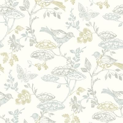 Chesapeake Malmo Multicolor Trail Wallpaper