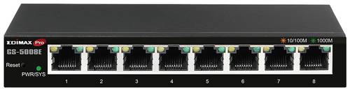 EDIMAX GS-5008E GS-5008E Netzwerk Switch 8 Port 16 GBit/s