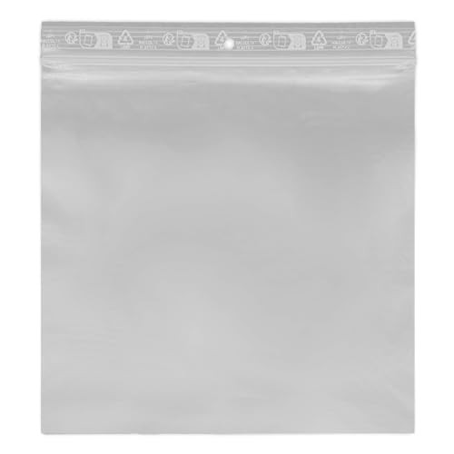 10 stuks Univers Graphique zakken met ritssluiting, 20 x 20 cm