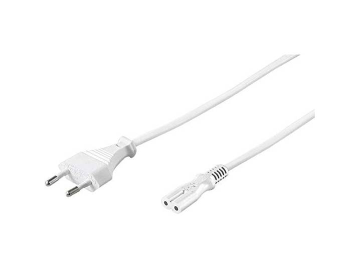 Goobay NK 104 W-500 netsnoer wit 5 m