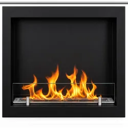 Divina Fire FURORE 60 Einbau-Bioethanolkamin für die Vorderwand 60x55