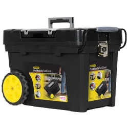 STANLEY Mobile Montagebox 60,3x37,5x43cm 53Liter geräumiges Fach - 1-97-503