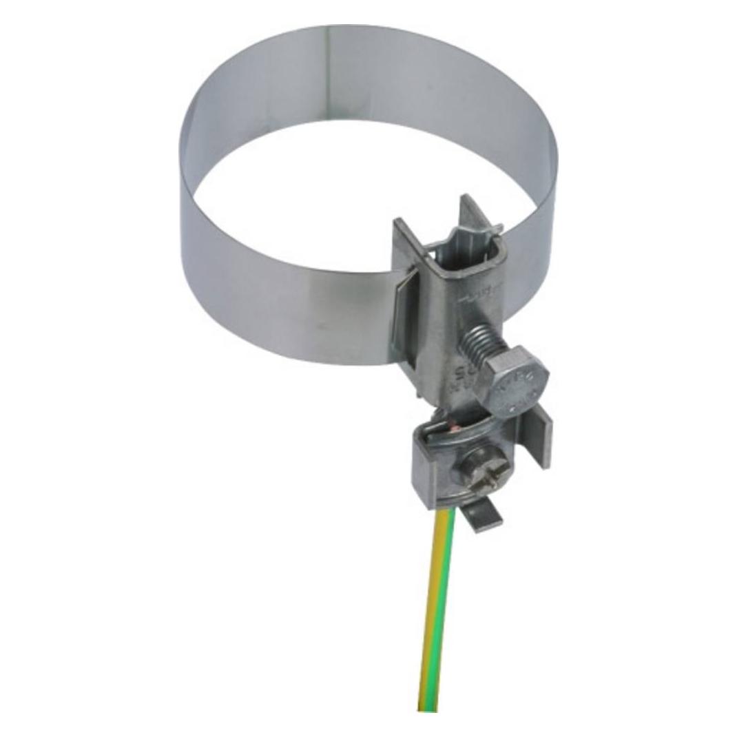 Dehn Erdungsbandrohrschelle, für Rohr-Ø 27-114 mm (114 mm) (540911)