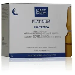 Martiderm Platinum Night Renew 10x2ml Ampullen