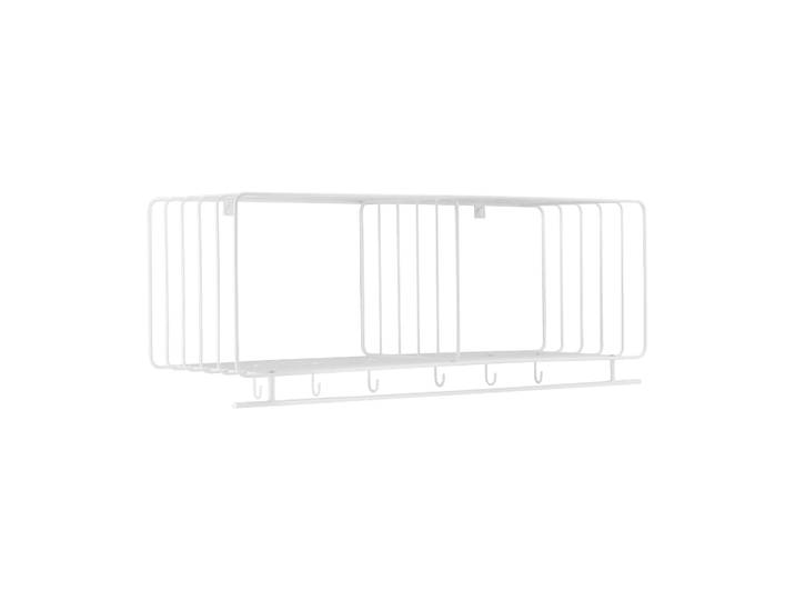 Scandi Living Étagère à chapeaux Nod 90 cm White