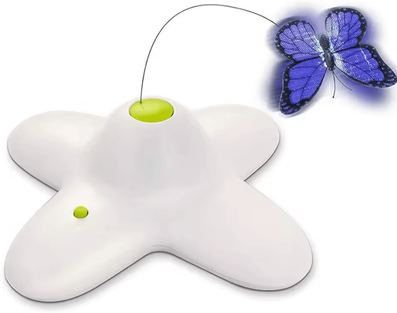 Inspire Curations FlutterWing 360 Interactive Butterfly Cat Toy cat Toy