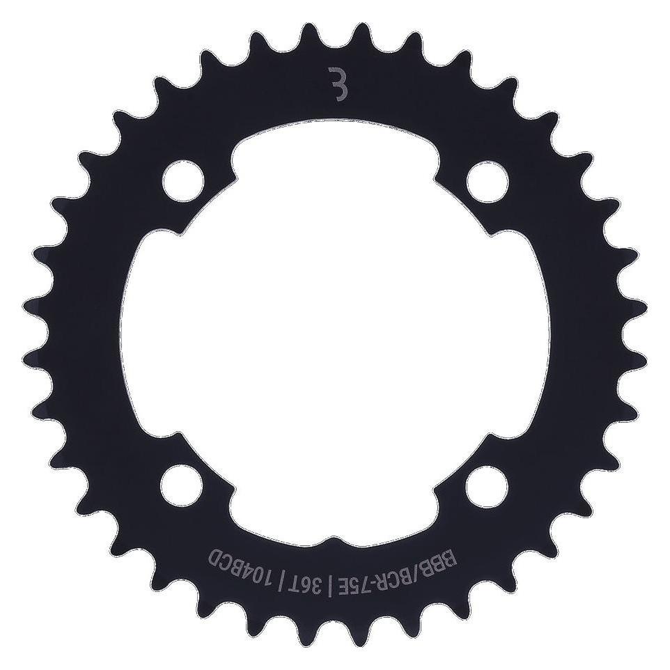 Amsler & Co AG Kettenblatt E-BikeGear, 38Z,Lochkr.104mm (38) (2909697538 BCR-75E)