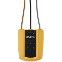 Wiha, Multimeter, Drehfeldrichtungsanzeiger (CAT III 1000V, CAT IV 600V, Hand-Multimeter)