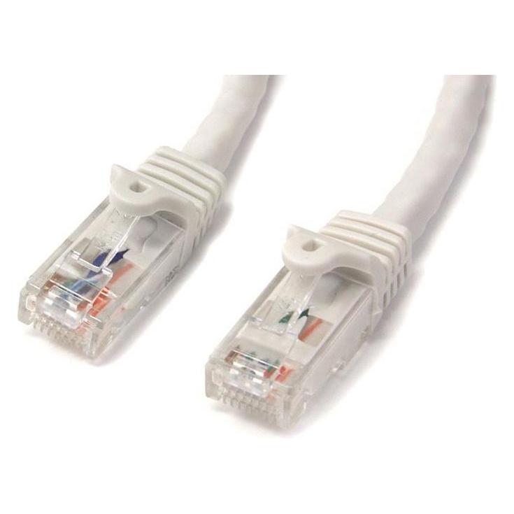 StarTech 15m Snagless Cat6 Patch Cable (UTP, CAT6, 15 m) (N6PATC15MWH)