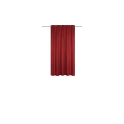 HOMEbasics Verdunklungsschal   ¦ rot ¦ Maße (cm): B: 135