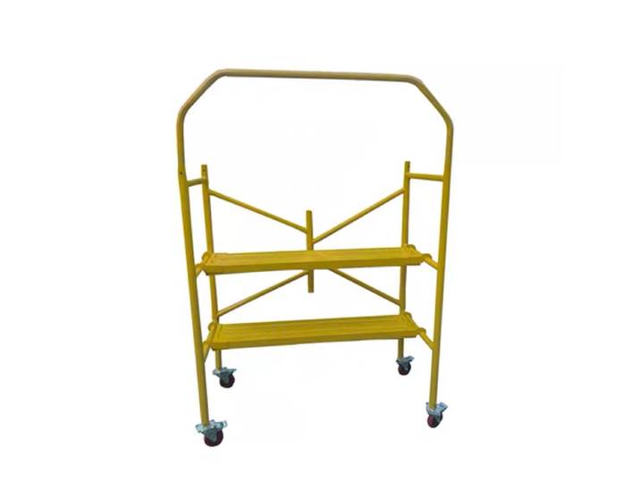 Échafaudage pliable amovible et portable, échafaudage universel pliable, équipement de construction, réglable en hauteur