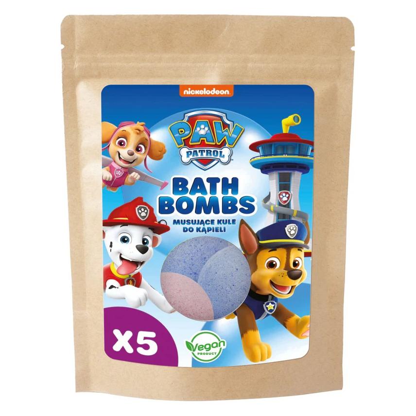 Kids Psi Patrol kule musujące do kąpieli 50g (Badekugeln, 260 g) (59146849)
