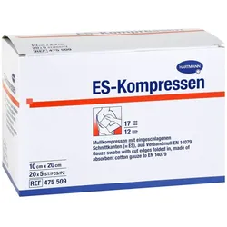 ES-KOMPRESSEN steril 10x20 cm Großpackung