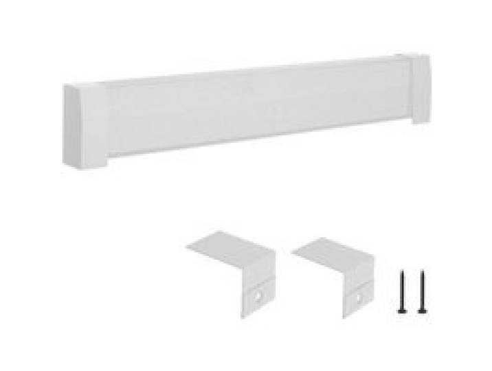 VEVOR Heizungsabdeckungen, Premium-Serie, 1222 x 81 x 193 mm, Standard-Frontabdeckung für Heizkörper elektrische Heizgeräte, Ersatzabdeckung aus robustem Stahl, für Schlafzimmer, weiß