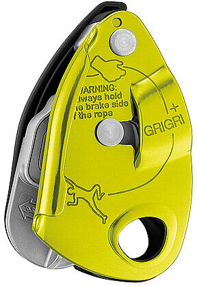Petzl Sicherungsgerät GRIGRI + gelb B