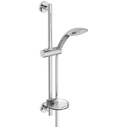 Ideal Standard Brausekombination M1 Idealrain 600mm 1-fach-Handbrause d:100mm 6l, Chrom, BD912AA BD912AA