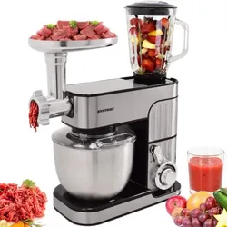 Syntrox Germany Küchenmaschine Zosma Fleischwolf & Mixer