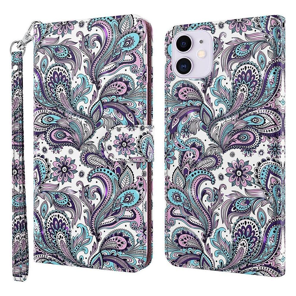 Cover-Discount iPhone 13 Pro - Etui Glitzer Effekt Paisley (Apple iPhone 13 Pro) (101127911E)
