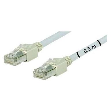Tecline Patchkabel F/UTP, CAT.5E, grau, 25,0 m (F/UTP, CAT5e, 25 m) (72725)
