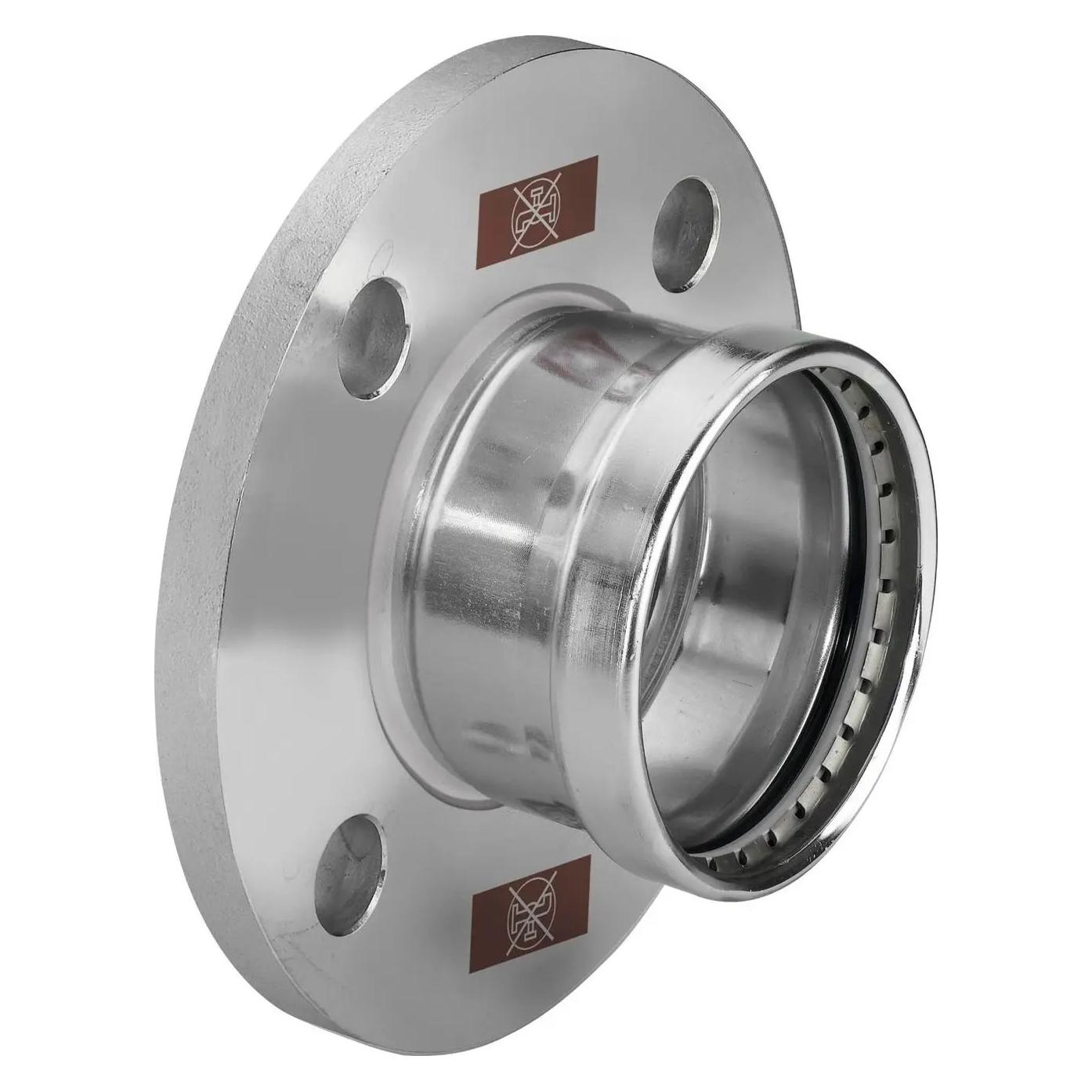 Viega XL-Flanschübergang Temponox m SC Pressanschl PN 6 fest DN65x76,1mm (811259)