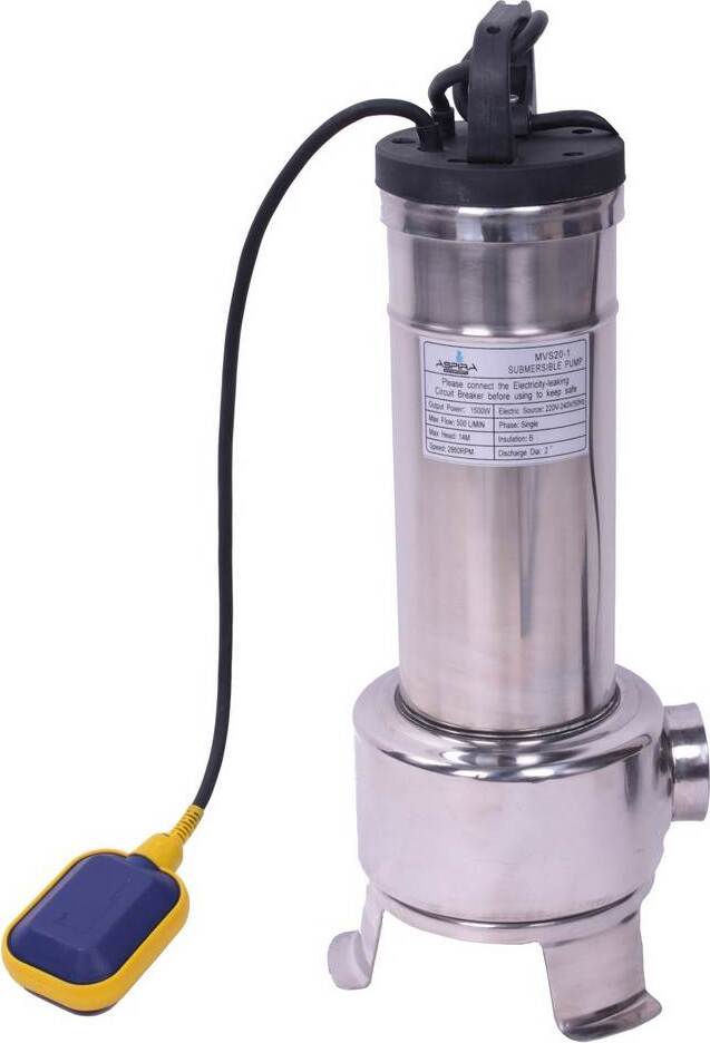 Tauchpumpe 30000l/h 1500W 230V Pumpe mit Schwimmer Wasserpumpe Teichpumpe