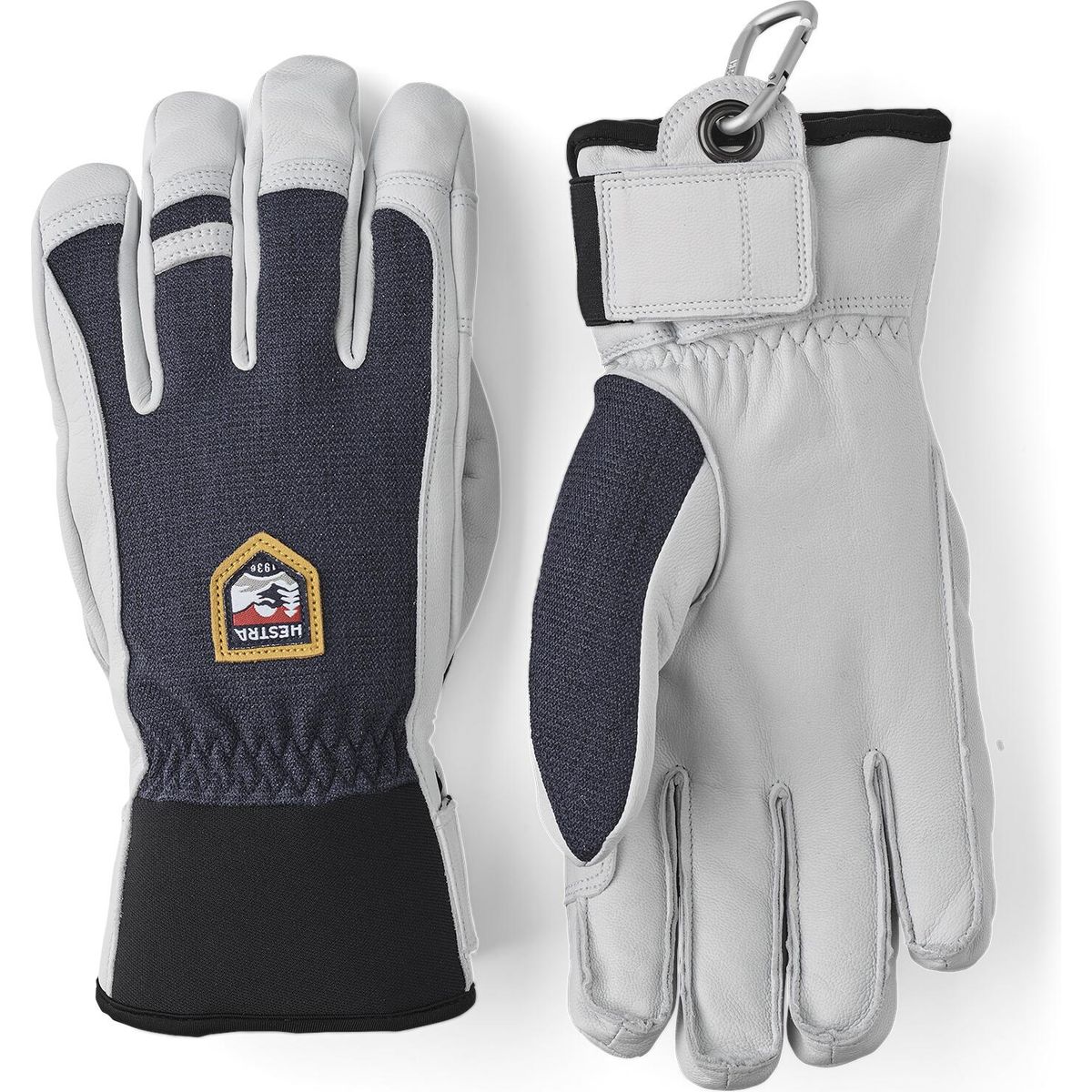 Hestra Army Leather Patrol - 5 Finger navy (280) 8 30590-280-8