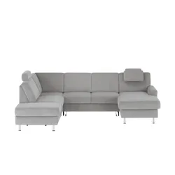 meinSofa Wohnlandschaft Mit verschiedenen Funktionen verfügbar Jana ¦ grau ¦ Maße (cm): B: 309 H: 87 T: 235.0