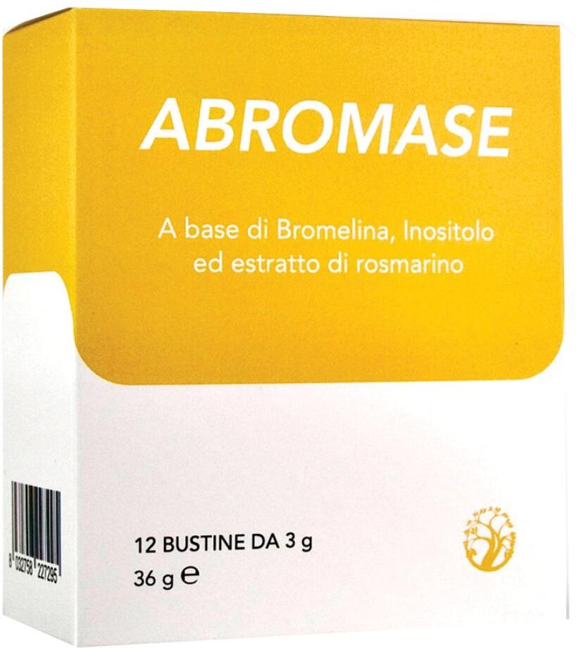 ABROS Srl Abromase Integratore Alimentare - 12 Bustine da 3g