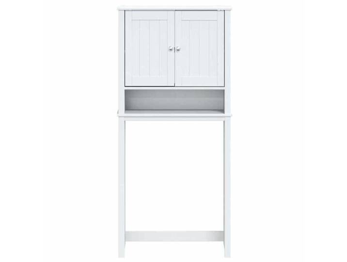 NEW Blanc Cabinet WC - VIDAXL - Armoire pour machine à laver BERG blanc bois massif - design élégant（1parcel）9062974