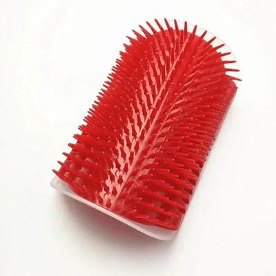 Uplifted Finds Tactile Relief Wall Mount Self Groomer red