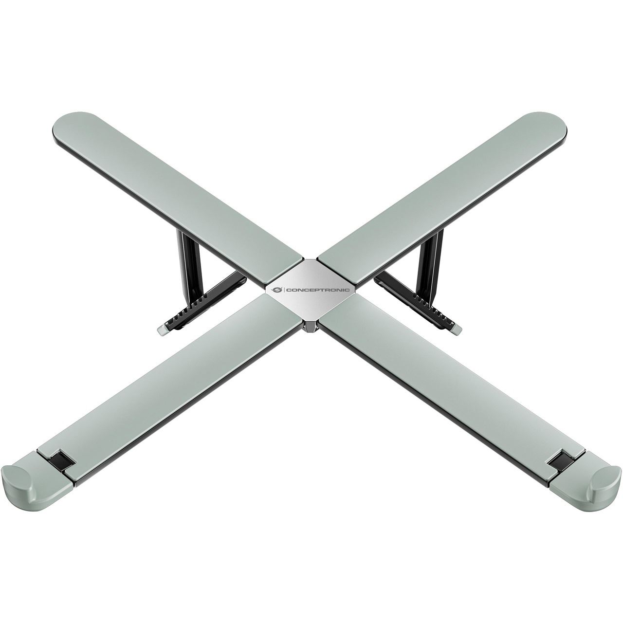 Conceptronic Laptop-Stand 5kg ERGO tragbar 17.3"sil