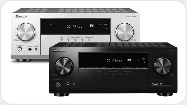 Pioneer VSX-935 7.2-Kanal AV-Receiver Dolby Vision und Dolby Atmos 5.2.2 *silber* PI15919