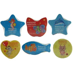 Zauberhandtuch Delfin magisch Entfaltung Handtuch Kompresse Kinder 300x300mm