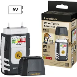 Laserliner, Feuchtigkeitsmessgerät, Kompaktes Holzfeuchtemessgerät - Verwendung von recyceltem Material für die Nachhaltigkeit