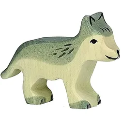 Holztiger Wolf, klein