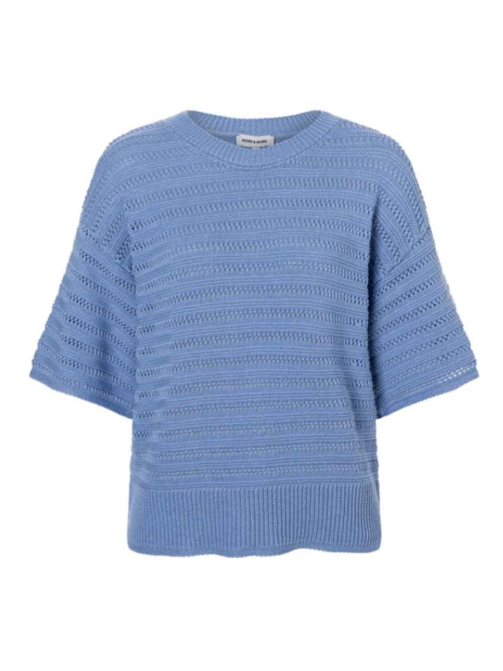 More & More Pullover in Blau - 38