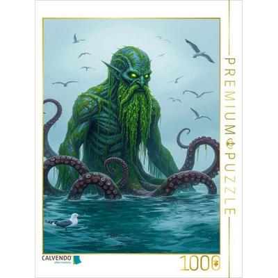 CALVENDO Puzzle Iku-Turso, finnischer See-Todesdämon | 1000 Teile Lege-Größe 64x48cm Foto-Puzzle für glückliche Stunden