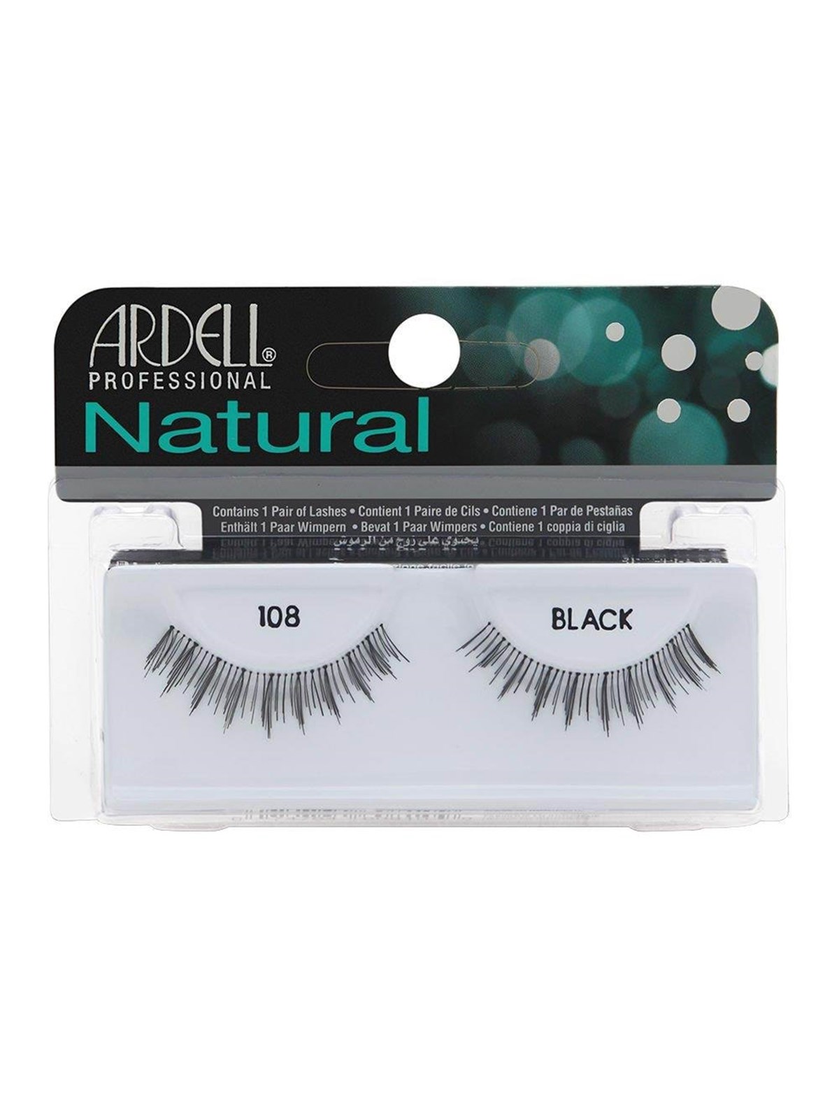 Ardell Natural False Eyelashes 108 Black