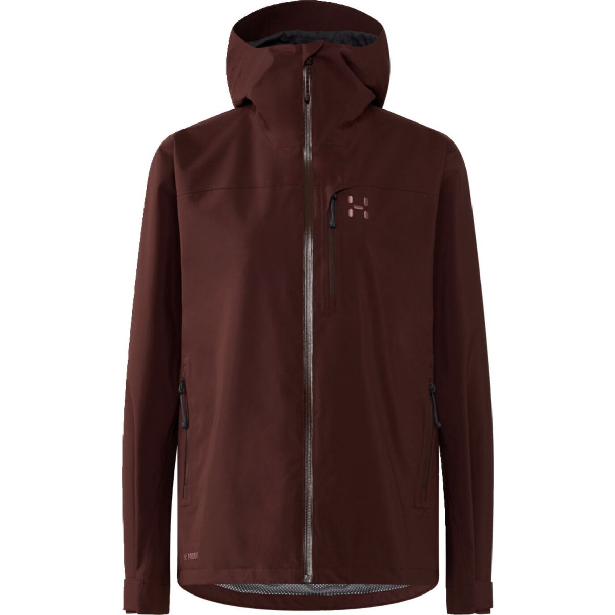 Haglöfs Ozka Proof Jacket Women maroon trail (5YG) S 6081935YG015