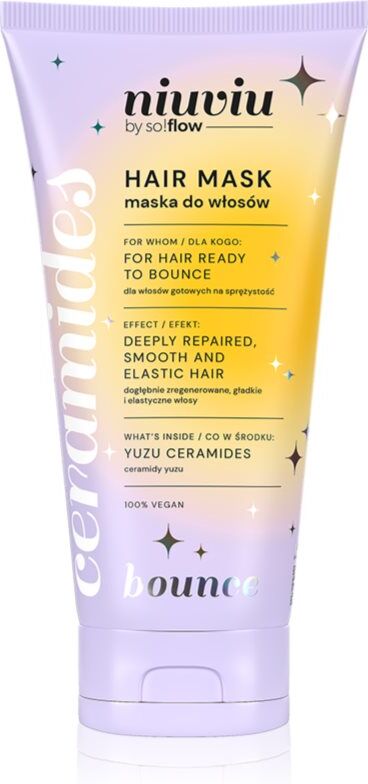 so!flow BOUNCE Hair Mask With Ceramides masque pour cheveux bouclés 200 ml