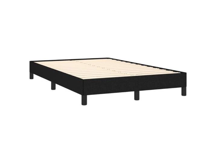 Printemps 2026 Soldes Lit chambre - Grande taille - Cadre de lit double - sans matelas noir 120x190 cm tissu 2_964880