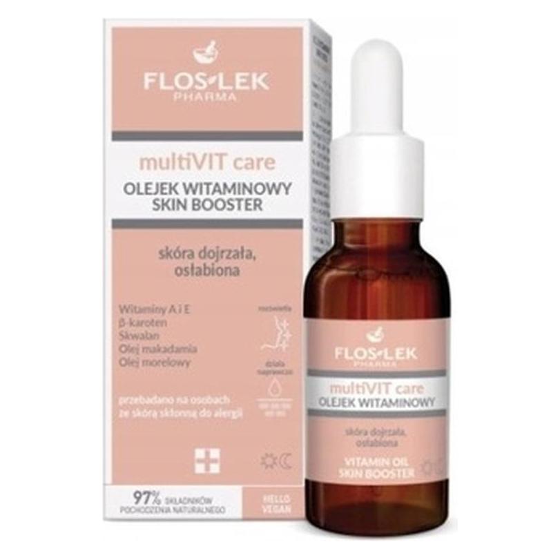 FlosLek Pharma Multivit Care Vitamin Oil For Mature And Weakened Skin 30 Ml (Körperöl, 30 ml) (44685583)