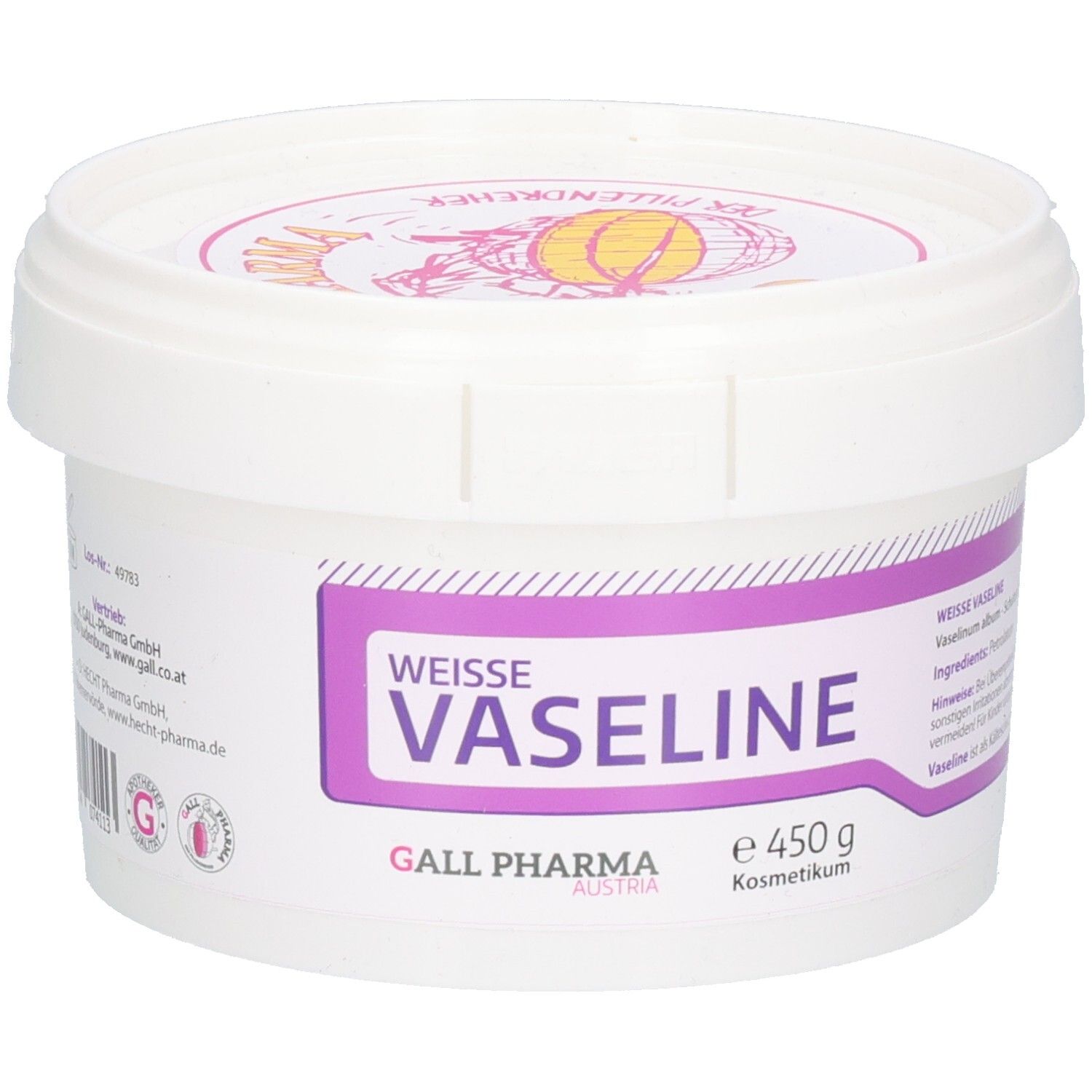 Vaseline GPH TG 450 g Creme