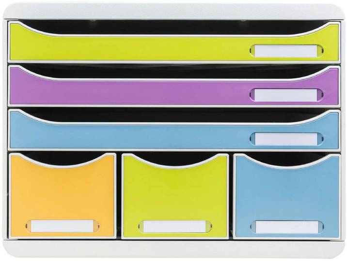 Exacompta Ladenbox Store Box 6 lades Pop N'Co - Geassorteerd - 306909D