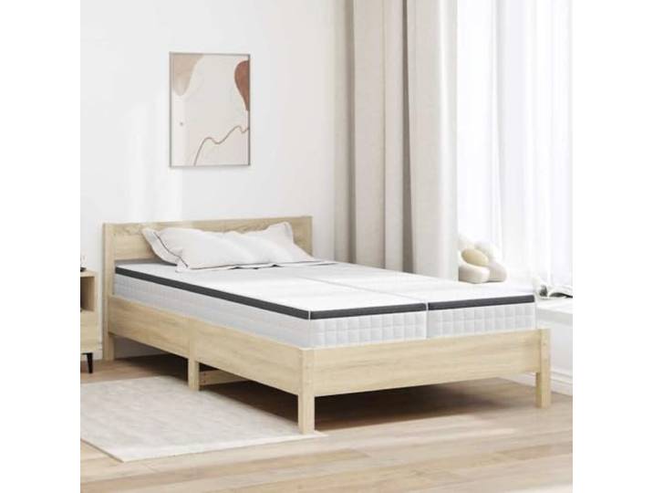 LPERTGFHU 2er Set Bonnell-Federkernmatratzen Mittelweich 60 x 200 cm Weiß Seitenschläfer geeignet, Formstabil & Langlebig, Pflegeleichte Oberfläche