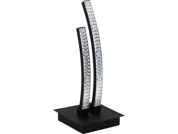 Eglo 99804 LEJIAS LED Lampe de table 8W noir transparent blanc chaud
