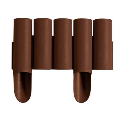 Palisade PROSPERPLAST, braun, H:25cm T:5,5cm, Kunststoff, Beeteinfassungen
